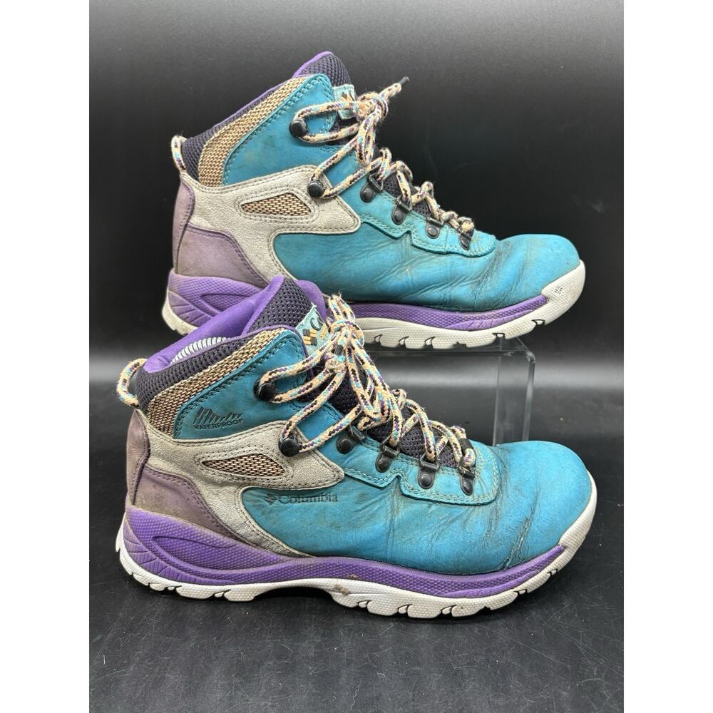 Columbia Newton Ridge Plus Waterproof Amped Hiking Boots Women Size 9 1928671450